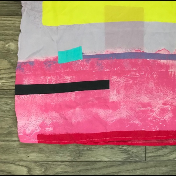 Helen Bullock for Anthropologie—Multicolored Lightweight Silk Blouse Top, XS - Picture 6 of 9